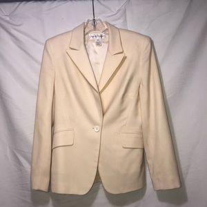 Rena Rowen Cream wool suit